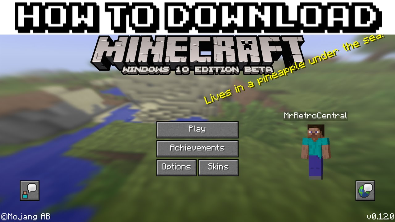 How To Minecraft Download Pc